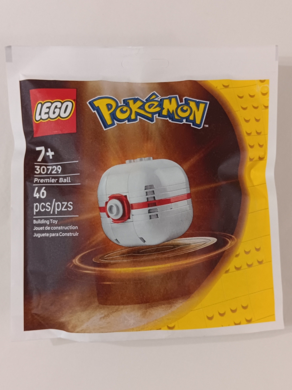 LEGO Pokémon Premier Ball Build - White & Red